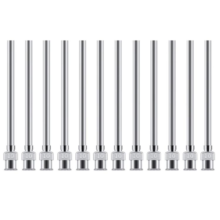 

Pack of 12 Long Lastingly Stainless Steel Needle 50mm for Accurate Adhesive Dispensing with Enhancing Flows in DIY Projects