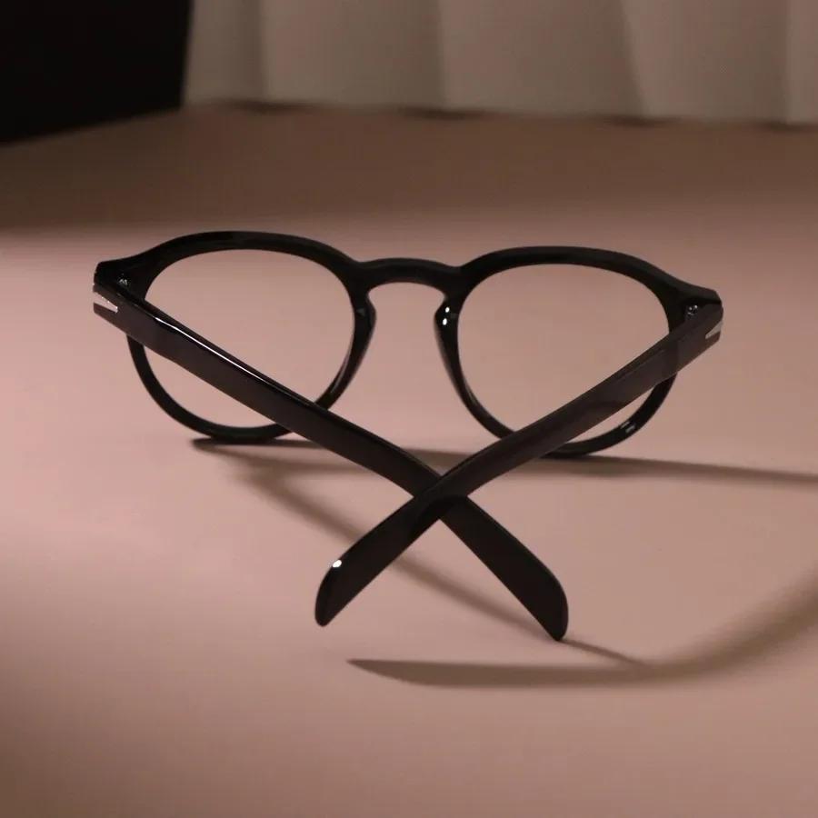 Casual Round Women Men Glasses Luxury Brand Designer Transparent Clear Optical Eyeglasses Fashion Frames Oculos