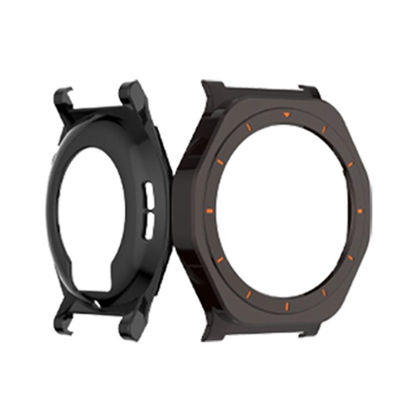 Heavy Duty Metal Case Housing Guard Sleeve Shell For Smartwatch Enhancing Durability Scratch Resistance Modern Aesthetic