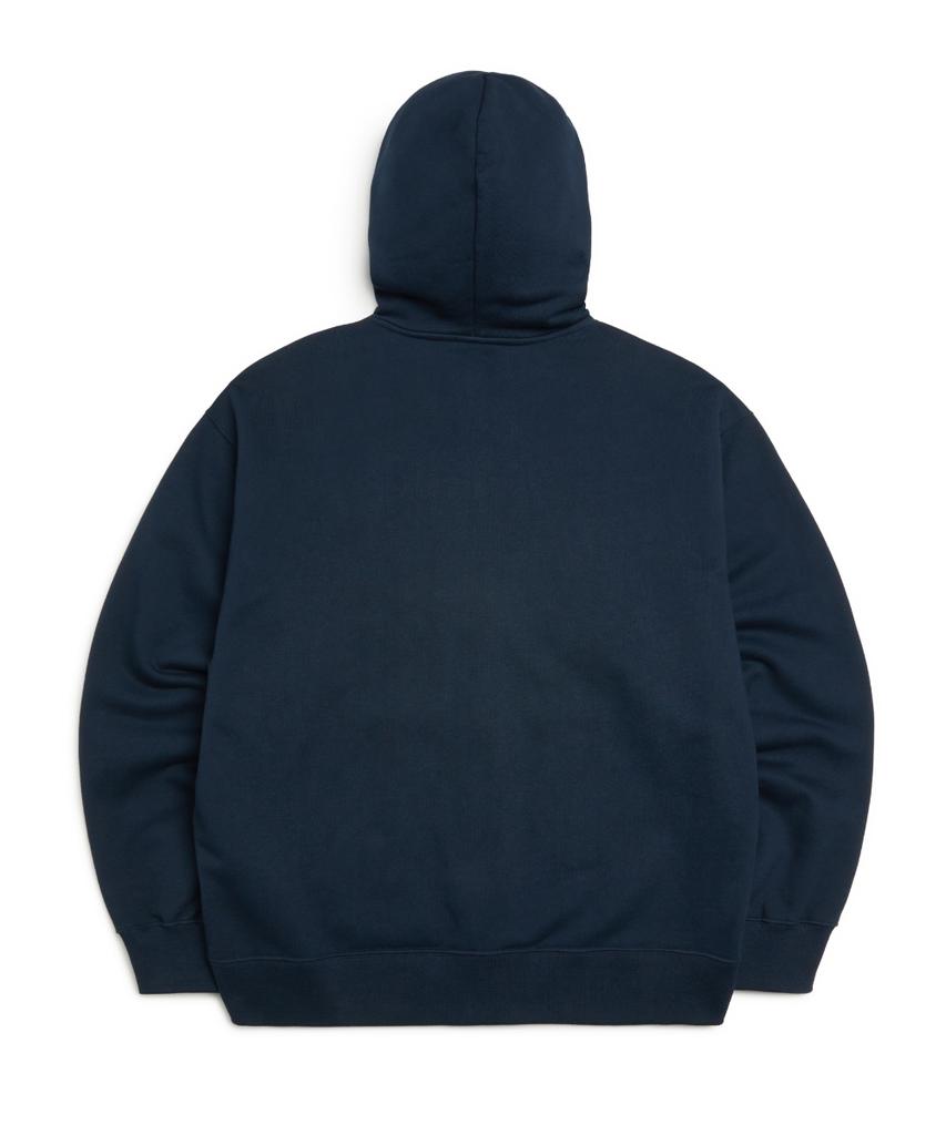 Mark Gonzales Nyc Applique Zip-Up Hoodie - Navy