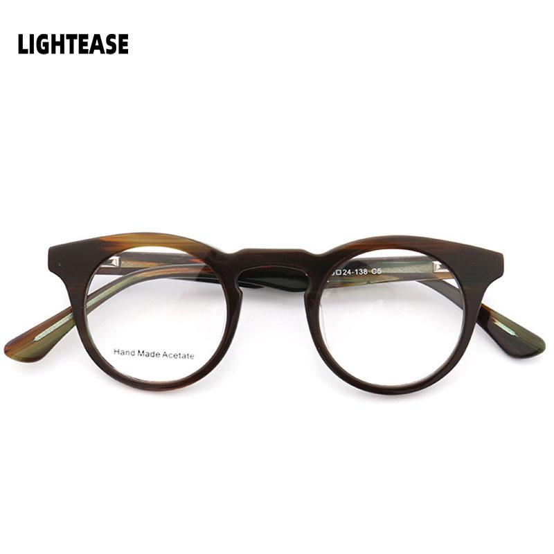 round tortoise eyeglass frames