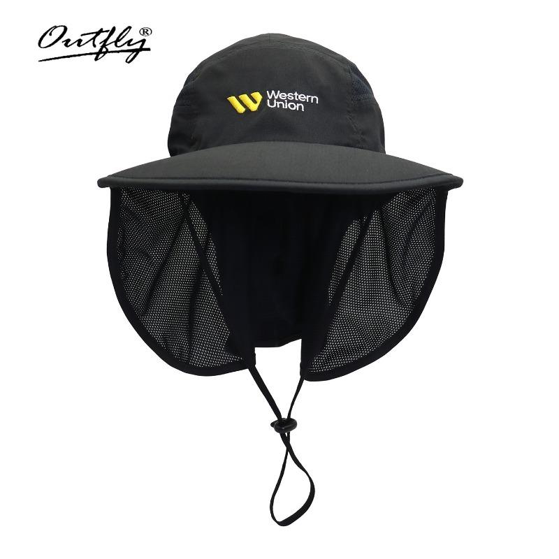 Sunscreen Hat Men and Women Summer Sun Hat Outdoor Sun Hat Large Brim Bucket Hat Face Protection Neck Fishing Hat