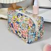 Large Capacity Little Bear Print Makeup Bag – Portable Girlish Polyester Toiletry Storage