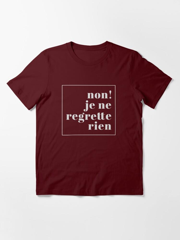 Édith Piaf Non, je ne regrette rien Essential T-Shirt