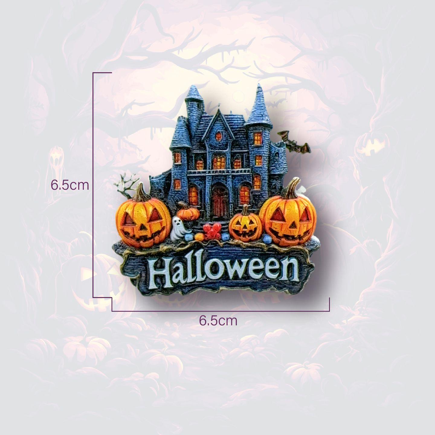 Refrigerator sticker Halloween series souvenir creative gift home decoration magnetic sticker souvenir gift high sense
