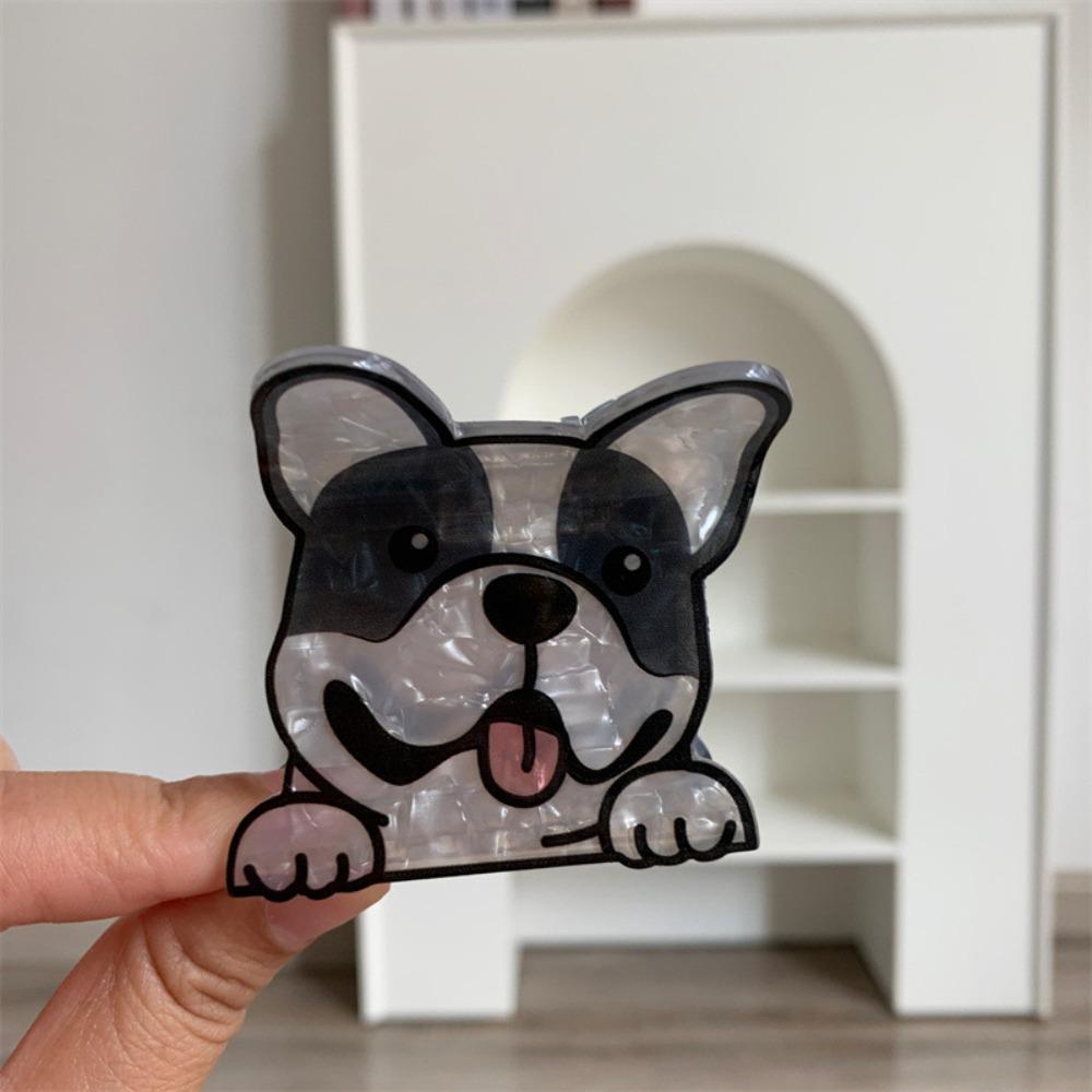 Puppy Cartoon Dog Hair Claw Korean Style Hair Clip Girly Schnauzer Crab Clip  Daily