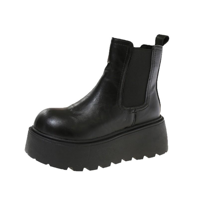 Martin boots women's autumn and winter new fashionable small thick-soled short boots versatile and thin muffin-bottom short women's boots