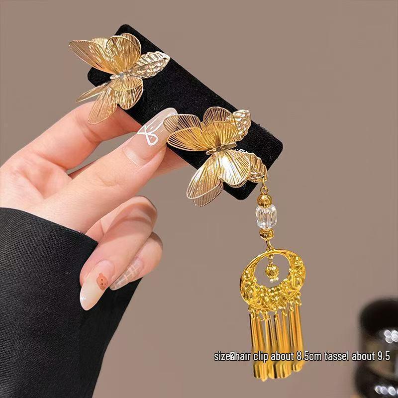 Sandalwood Women's Hairpin: Elegant Modern-Chinese Style Wooden Updo Stick