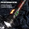 Portable Powerful LED Flashlight COB Side Lamp Long-range Aluminum Alloy Torch Type-C Rechargeable For Outdoor Hiking Fishing