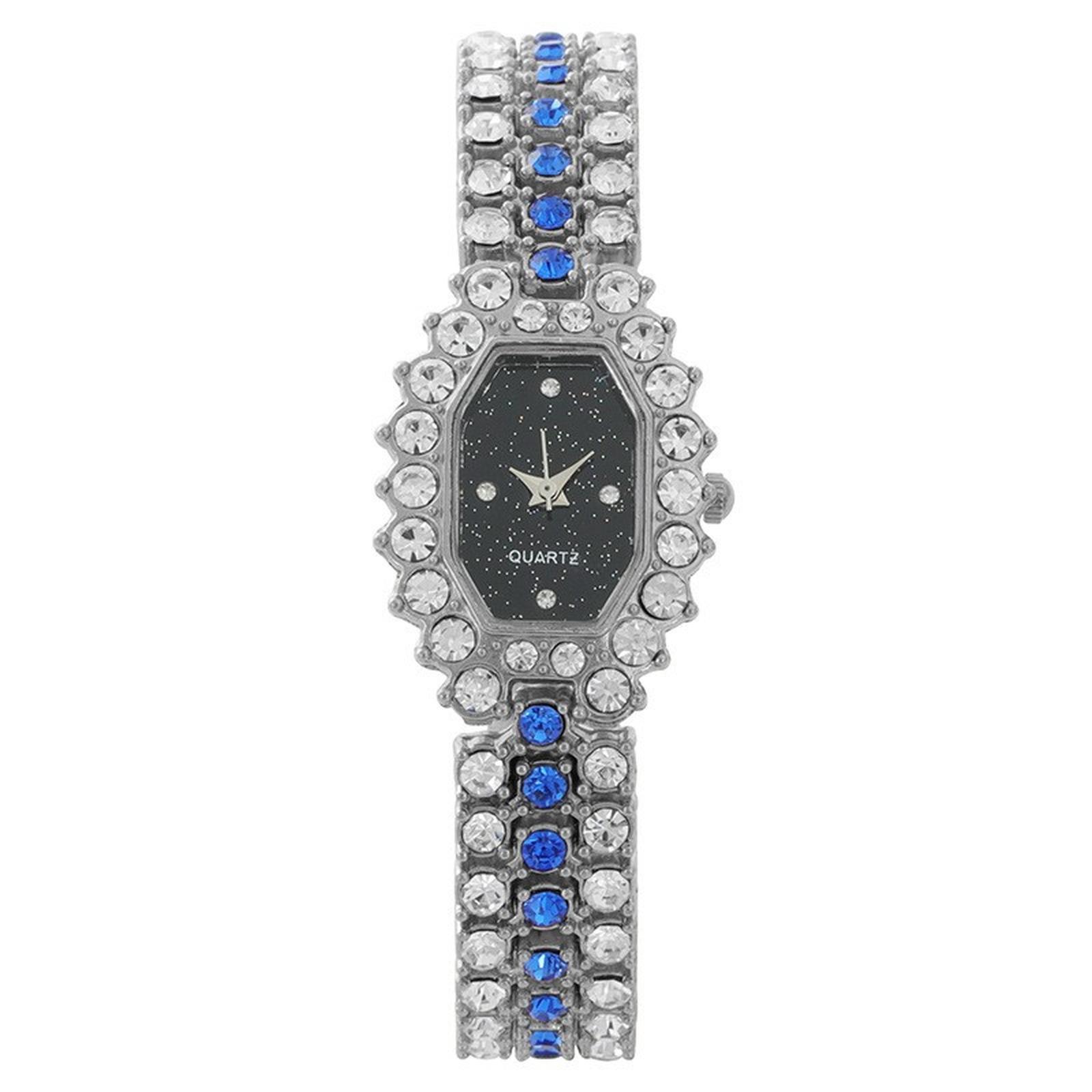 

Women Fashion Leather Watch One Size синий