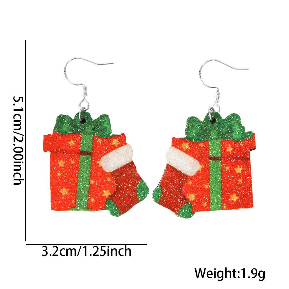 Unique Holiday Earrings Collection Including Cartoon Style Snowman And Rudolph Designs