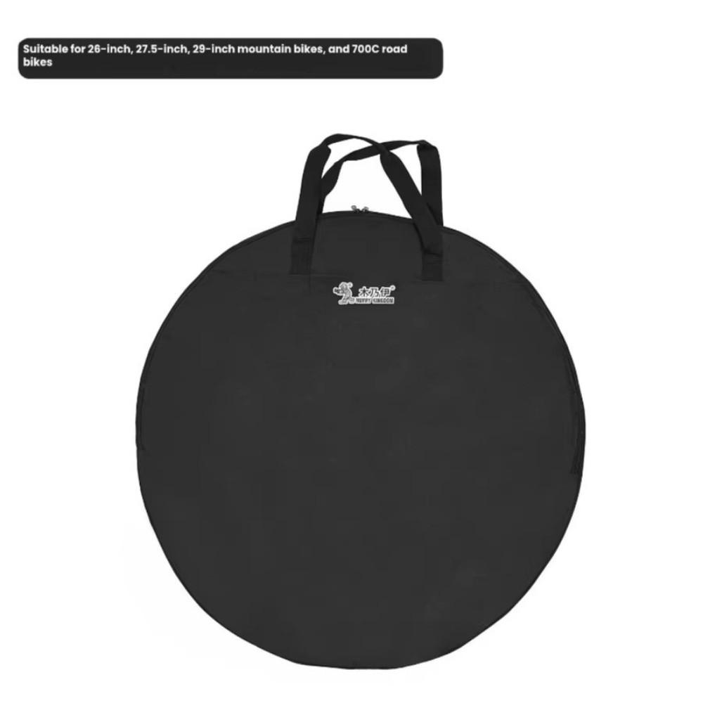 Outdoor Bicycle Tire Storage Bag Black Nylon Wheel Carry Bag Cover Sports 700C Road Bike Bikes Tire Wheel Bag