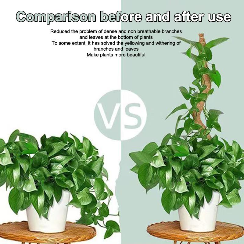 Moss Pole For Plants Monstera,Inch Tall Bendable Moss Poles For Climbing Plants Indoor, Large Handmade Plant Pole Sticks