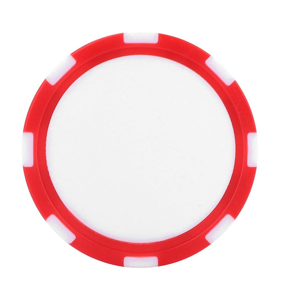 Lightweight Golf Marker Level Ball Marker Durable ABS Golf Poker Chip Golfer Gift Red