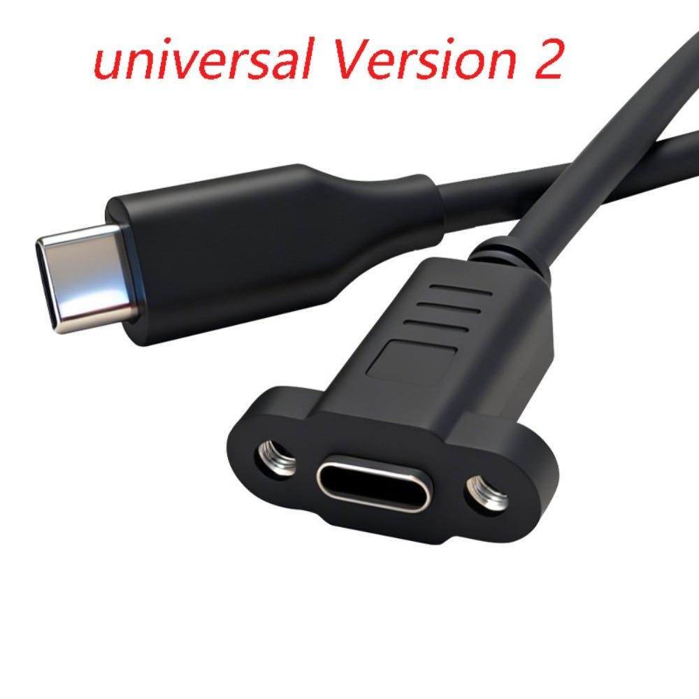 USB3.1 USB-C Male To Female Cable USB-C Extension Line Type C Extension Cable Lock Connector Cable