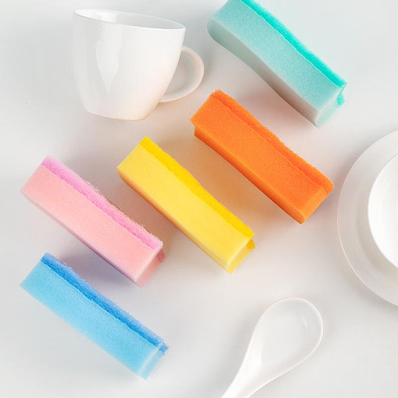 Chahua Colorful Sponge Scouring Pad Set