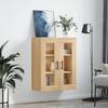 VidaXL Armoire murale chêne sonoma 69,5x34x90 cm 828503