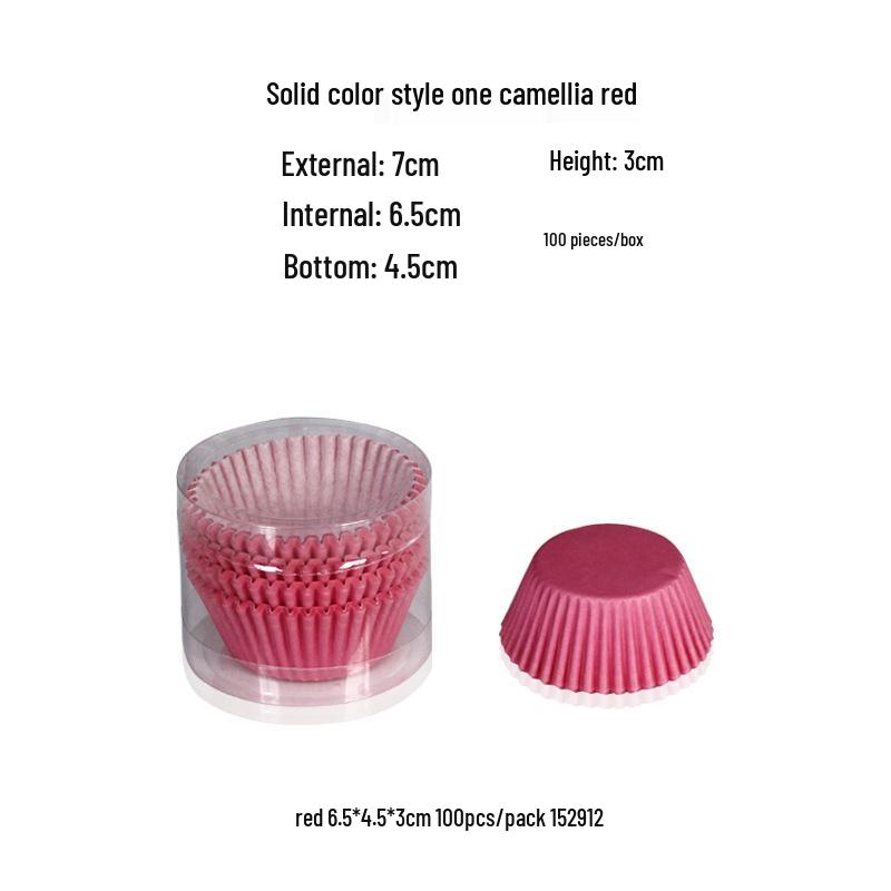 Heat-Resistant Crimped Cupcake Liners for Baking