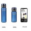 Leak-free Sports Water Bottle Portable For Travel Hiking Christmas Gifts Space Cup My Favorite Beverage Bottle Is 400ml 560ml