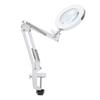 Lupă cu Lumină Temperatură de Culoare Reglabilă 3 Niveluri de Luminozitate 11 Mărire 5X Clemă Pliabilă
