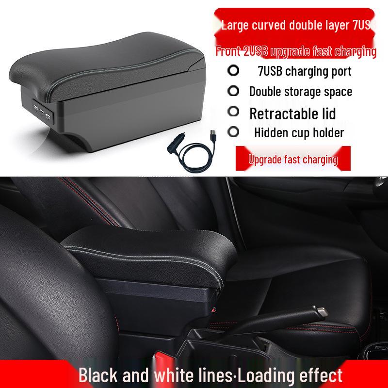 Daihatsu Sirion Overseas Center Console Armrest Storage Box