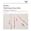 Keybo Official Duo Stick Shading + Highlight Concealer Suitable Nose Shadow Tear Bag Korean Cosmetics (01. Line Cut Shading)