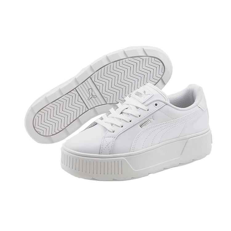 (WMNS) PUMA Karmen Leather 'White' Women's 384615-01