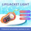 1-10pcs LED Life Jacket Light Energy-Efficient Waterproof Emergency Signal Light Easy Operation Lightweight Outdoor Accessories
