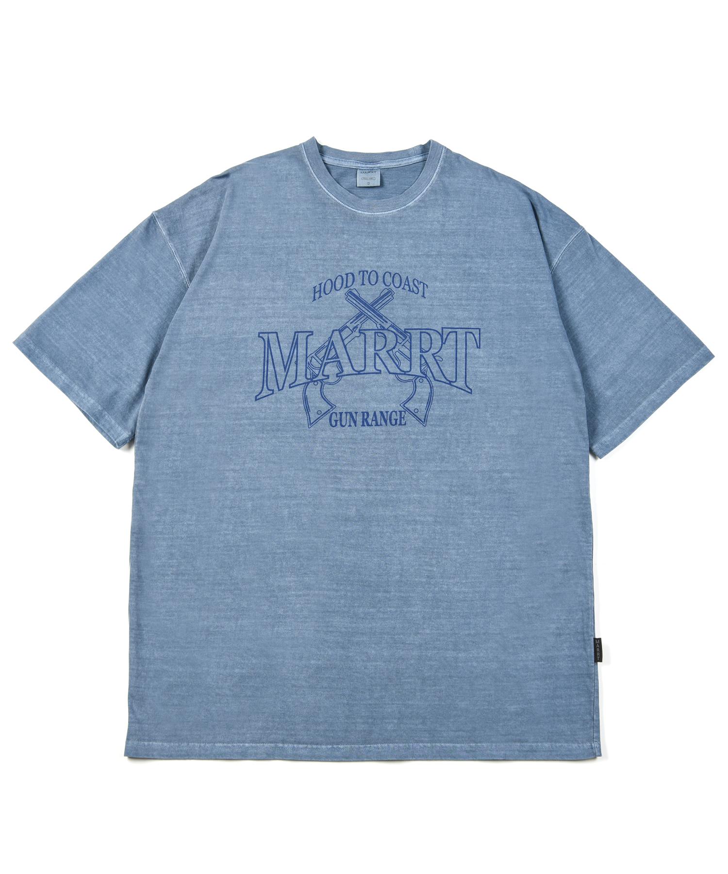 Mart Pigment Range T-Shrit Off-Blue 1
