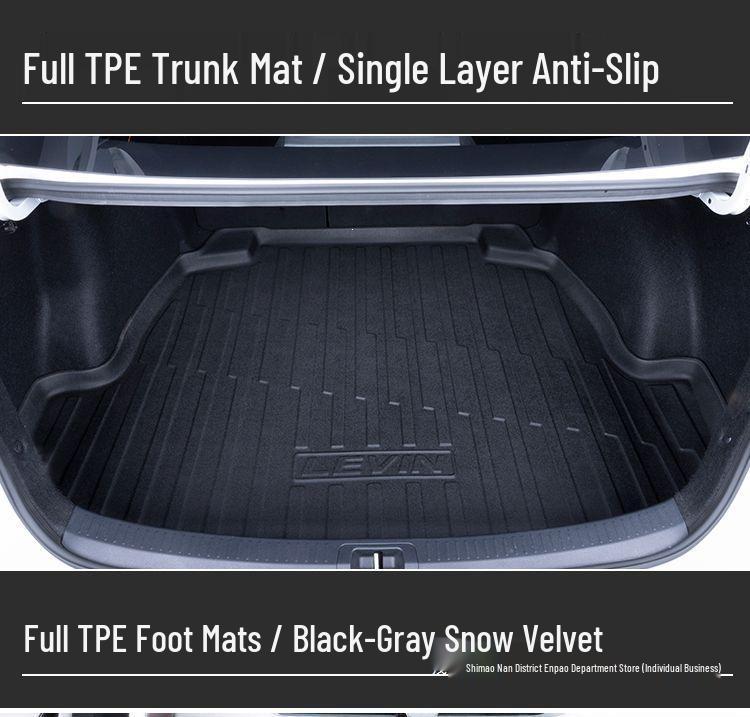 Full Coverage TPE Floor Mats for 8th-11th Gen Honda Civic