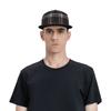 GTI Tartan Plaid Print Sandwich Baseball Caps Snapback Hats Daily Bucket Cap Unisex Hip Hop Cap Flat Bill Brim Adjustable Hat
