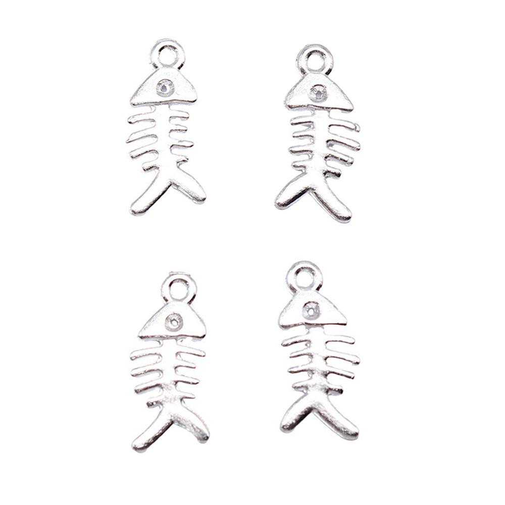 

Ювелирные подвески в виде рыбок, компоненты для рукоделия, 20 шт./лот, ювелирная фурнитура и компоненты A04-20pcs-17x7mm