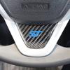 Luxury Carbon Fiber Car Steering Wheel Chin Sticker Trim For Ford ST MK7