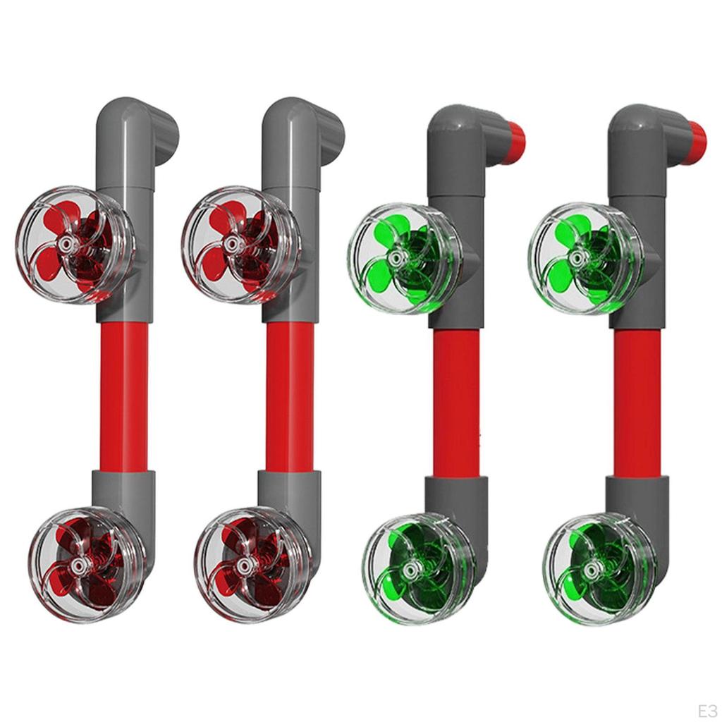 Aquarium Water Discharge Fan, Pipe Fittings Kit, Fish Tank Equipment, Accessories for Aquatic