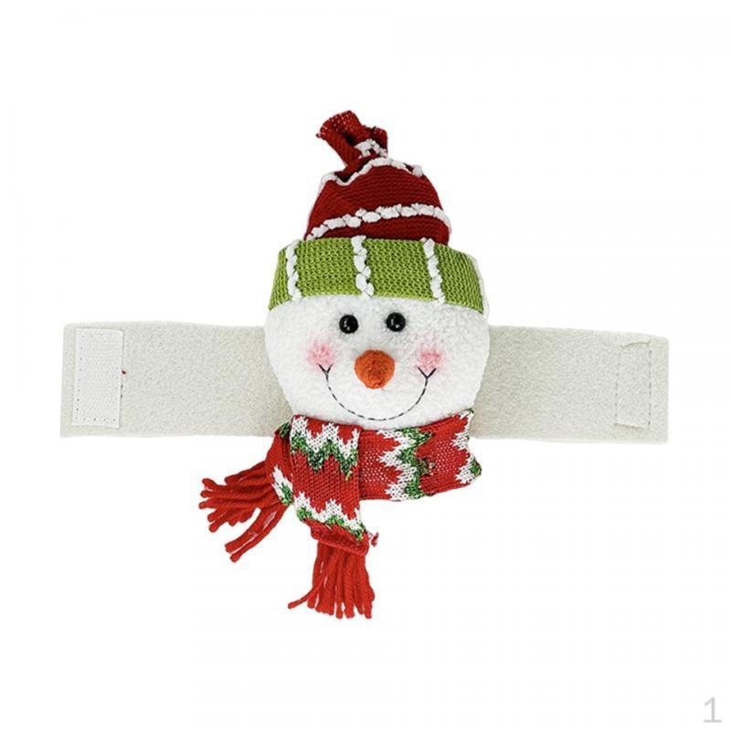 

Christmas Cartoon Doll Curtain Tieback - Festive Window Decoration Easy-to-install Clips Snowman