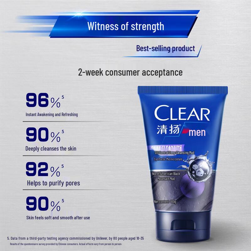 Clear Men Oil Control Deep Cleansing Mud