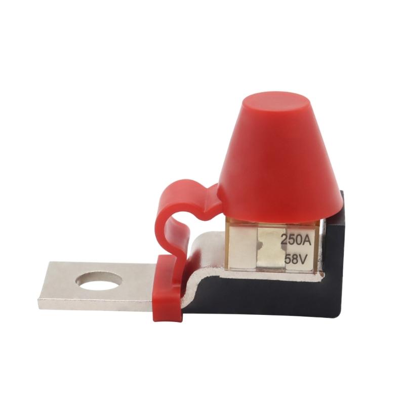 Terminalmontage MRBF Sicherungsblock-Kit 58V mit Einzelbolzen 5/16"(M8) Marine-Batteriesicherung Wasserdichte Kappe für LKW-Wohnmobil