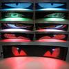 2PCS Devil Eyes Light For Windshield LED Eyes Dual Screen Sync App/Remote Control Custom Text LED Light Sign for Car Truck SUV