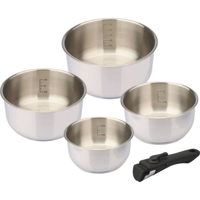 4 Casseroles - BAUMALU - COMETE - Tous Feux Dont Induction - 14 À 20 Cm