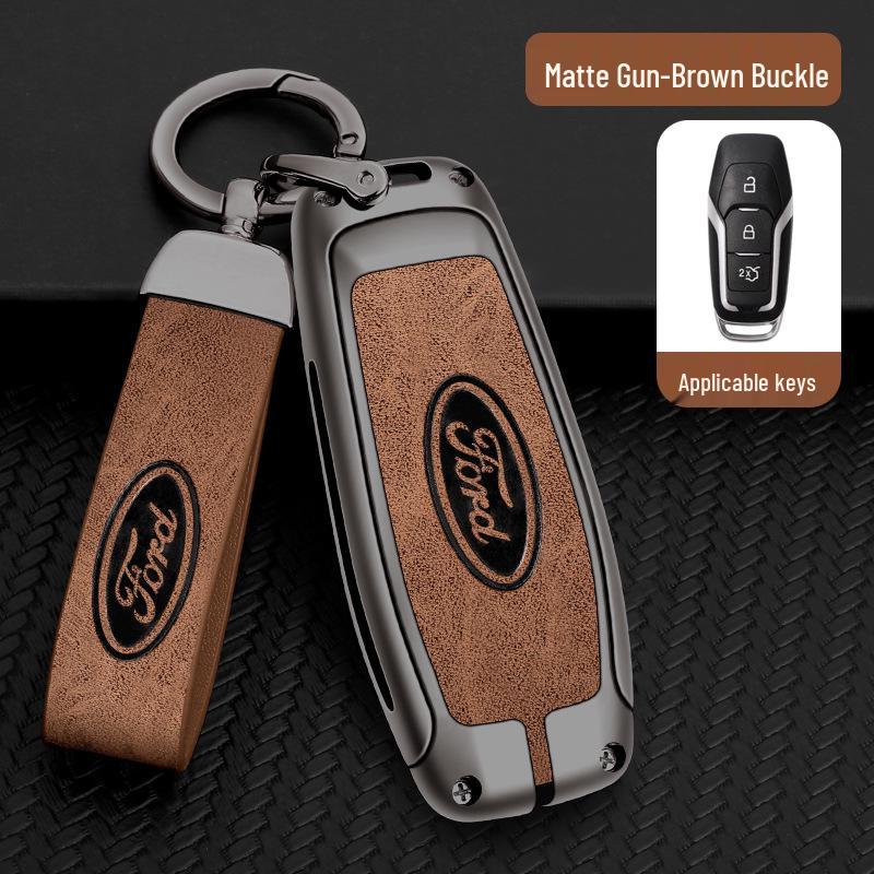 Ford Key Case Compatible with Mondeo, Edge, Explorer, Focus, EVOS, Escape
