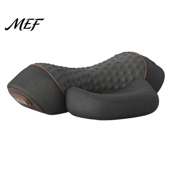 Relaxing Neck Support for Home Electric Massager Pillow, 3-in-1 Cervical Massage Heat Vibration And Lift Travel Pillow Function, Ergonomic Memory Foam