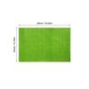 LEDMOMO Artificial Grass 3mm for DIY Miniature Model and 50x35cm Mat, Lightweight, Thick, Reusable, Decoration, Gardens, Trains, Dollhouses, More,
