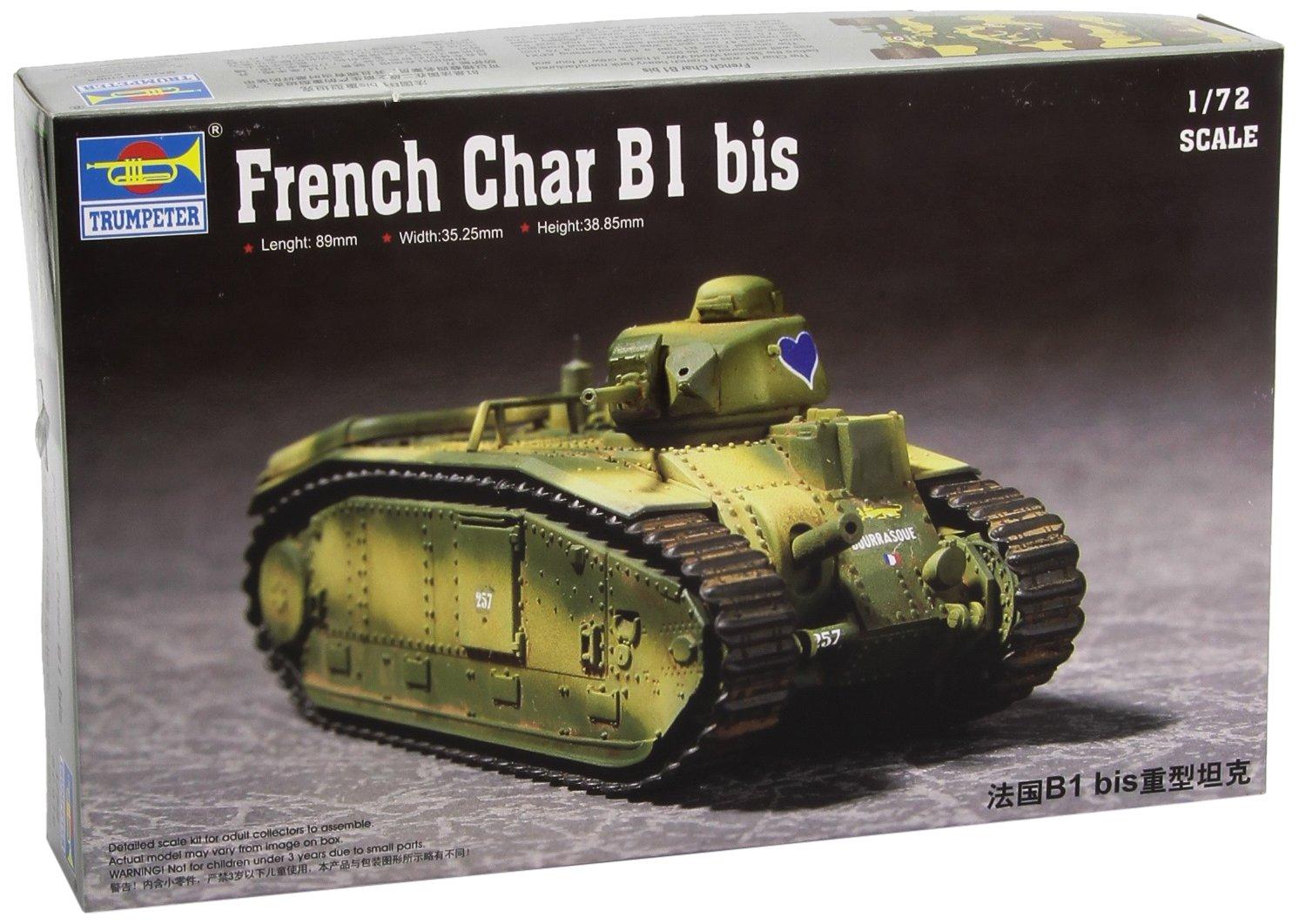 

Trumpeter Char B1 Пластиковая модель 1/72