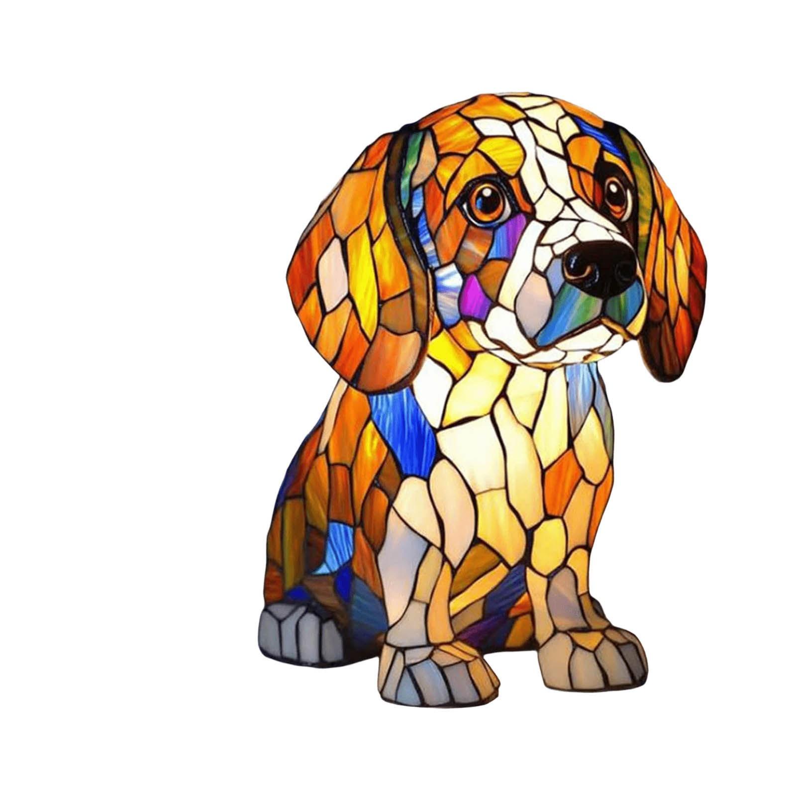 

Акриловый новый кулон в виде собаки для украшения окон дома One Size