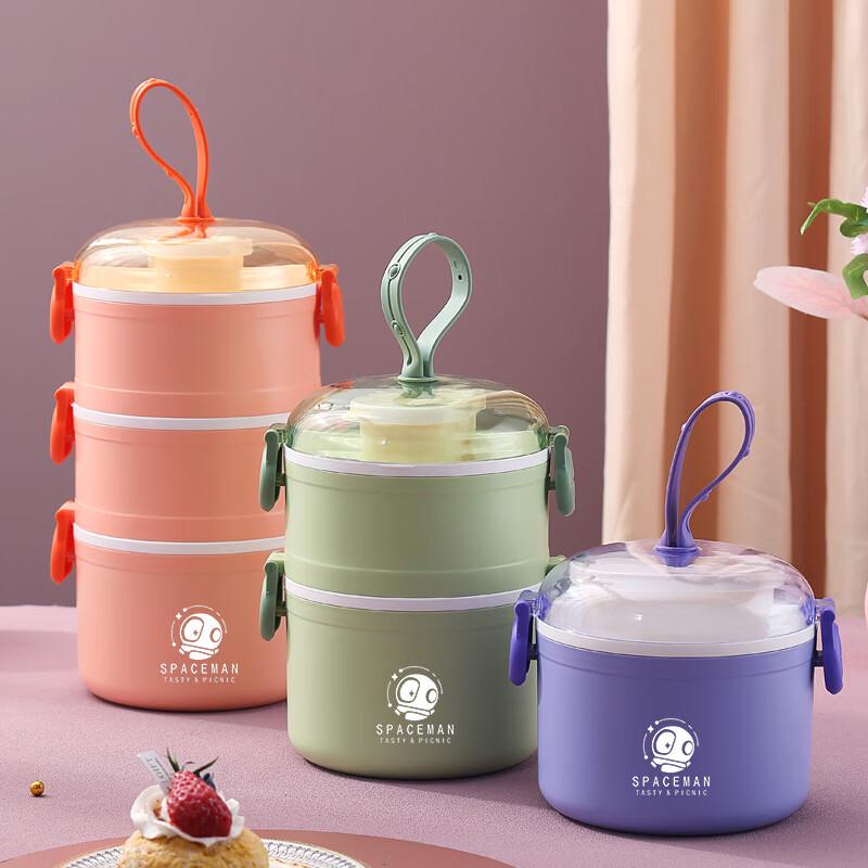 Xingcheng XC-580 304 Stainless Steel Round Lunchbox
