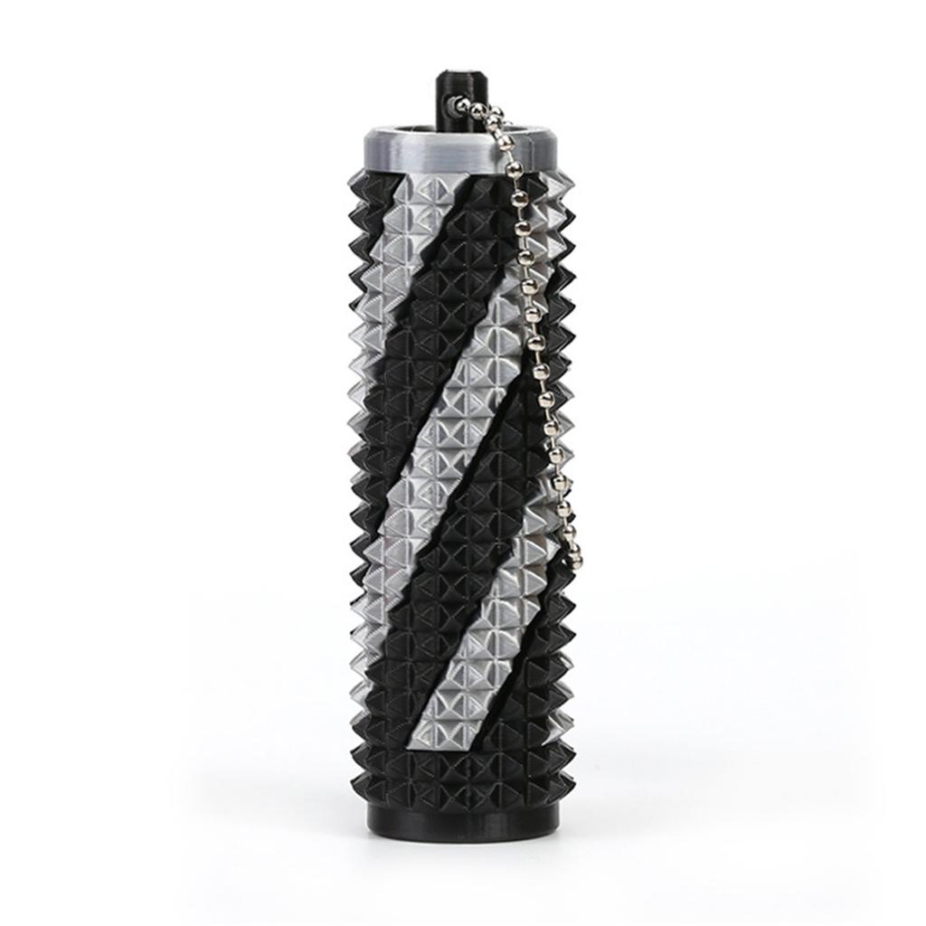 3D Printed Spiral Fingertip Decompression Massage Stick With Small Handle