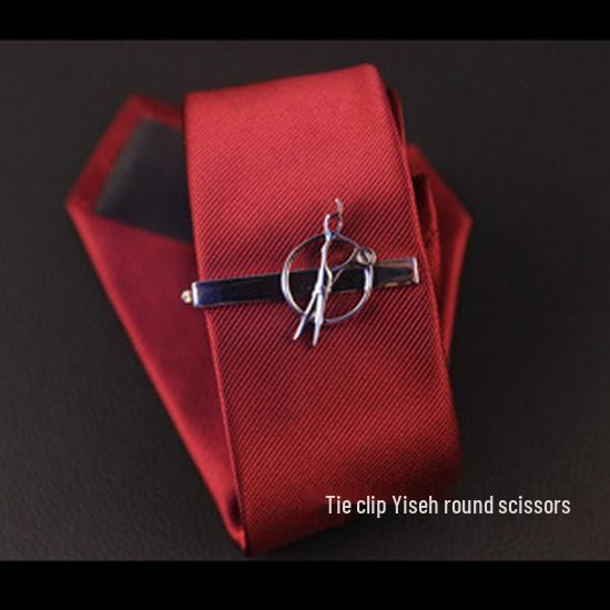 Men's Stylish Silver & Gold Tie Clip Set - Modern, Sleek Designs