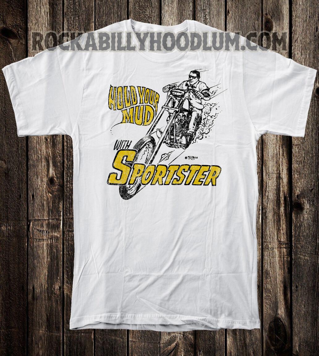 Ретро Футболка Мотоцикл Ed Big Daddy Roth Чоппер Harley Sportster Чоппер XXXL