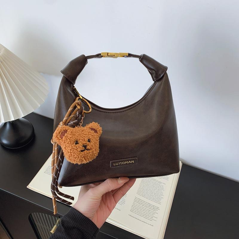 High-end Niche Bag Women's Versatile New Retro Fashion Messenger Bag Women's Portable Dumpling Bag
