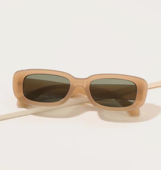 New Small Sunglasses Women Men Trendy Vintage Brand Designer Hip Hop Square Black Sun Glasses Female Eyewear Uv400